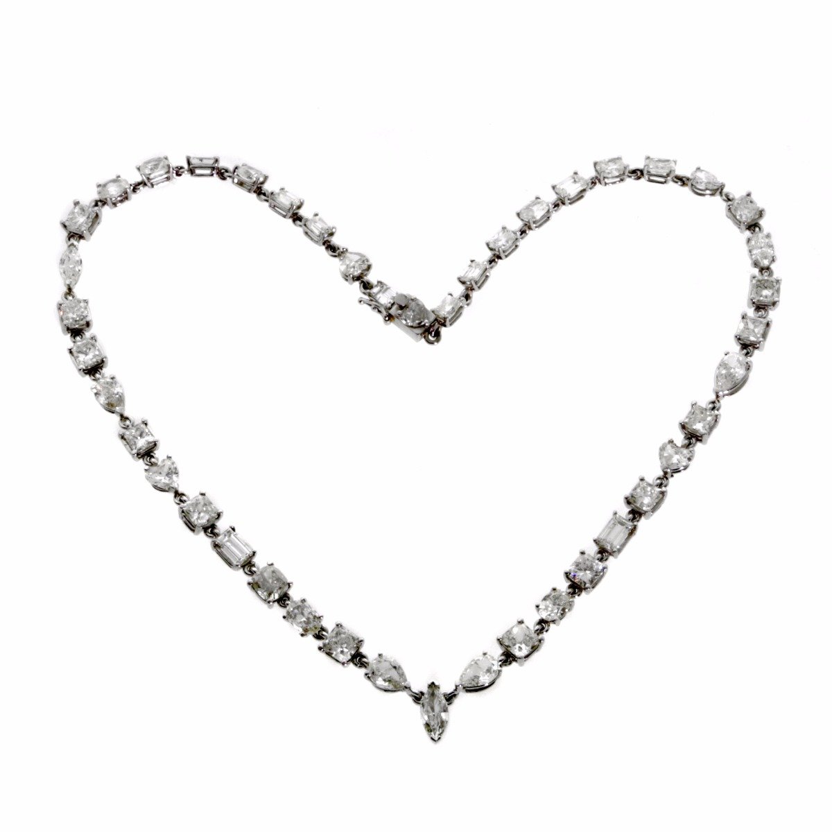 31 Carat Diamond Tennis Necklace