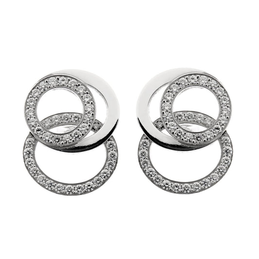 Audemars Piguet Millenary Diamond 18k White Gold Earrings