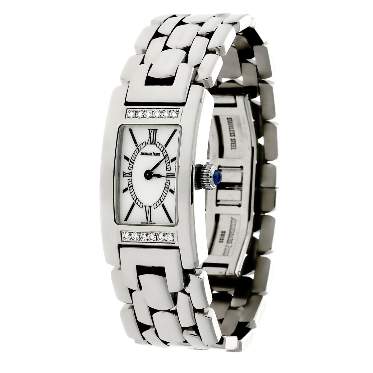 Audemars Piguet Promesse Diamond Stainless Steel Ladies Watch 67259ST.ZZ.1156ST.01