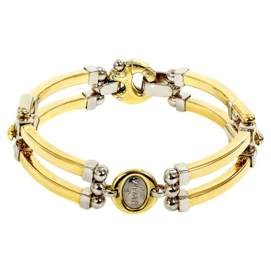 Baraka Two Tone Gold Bracelet BR20647