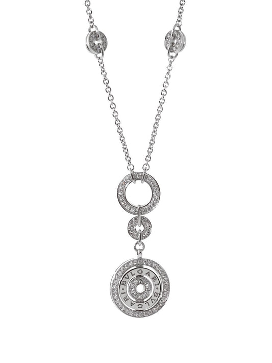 Bulgari Astrale Diamond White Gold Necklace