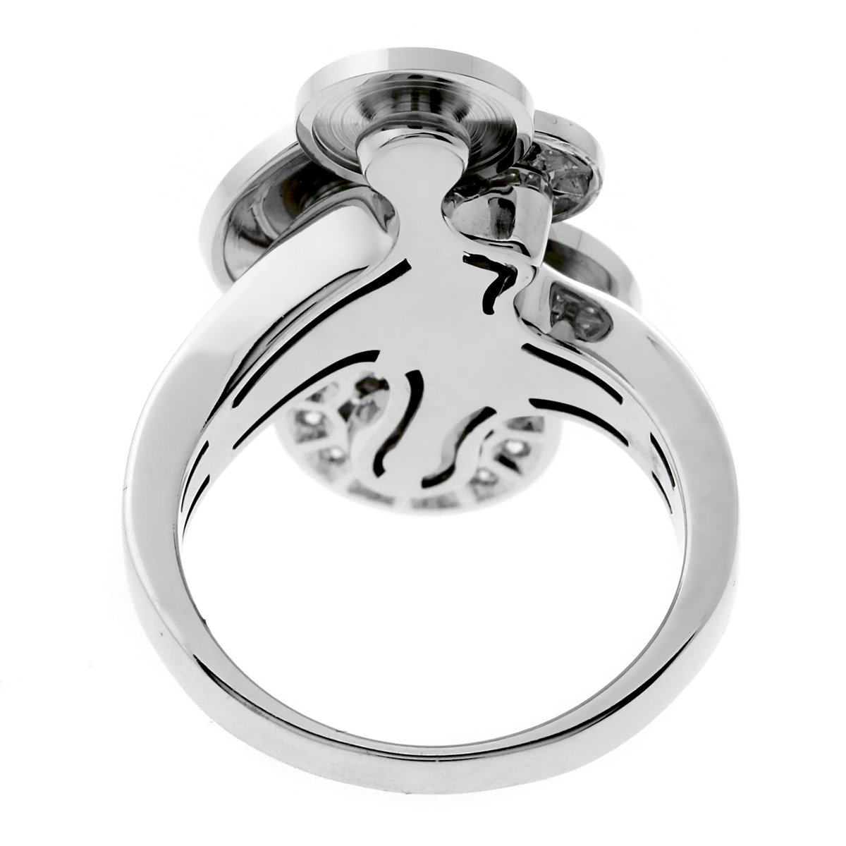 Bulgari Cicladi Diamond White Gold Ring AN853063