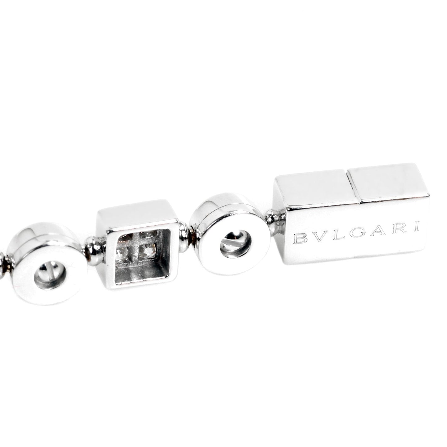 Bulgari Lucea Diamond Tennis White Gold Bracelet