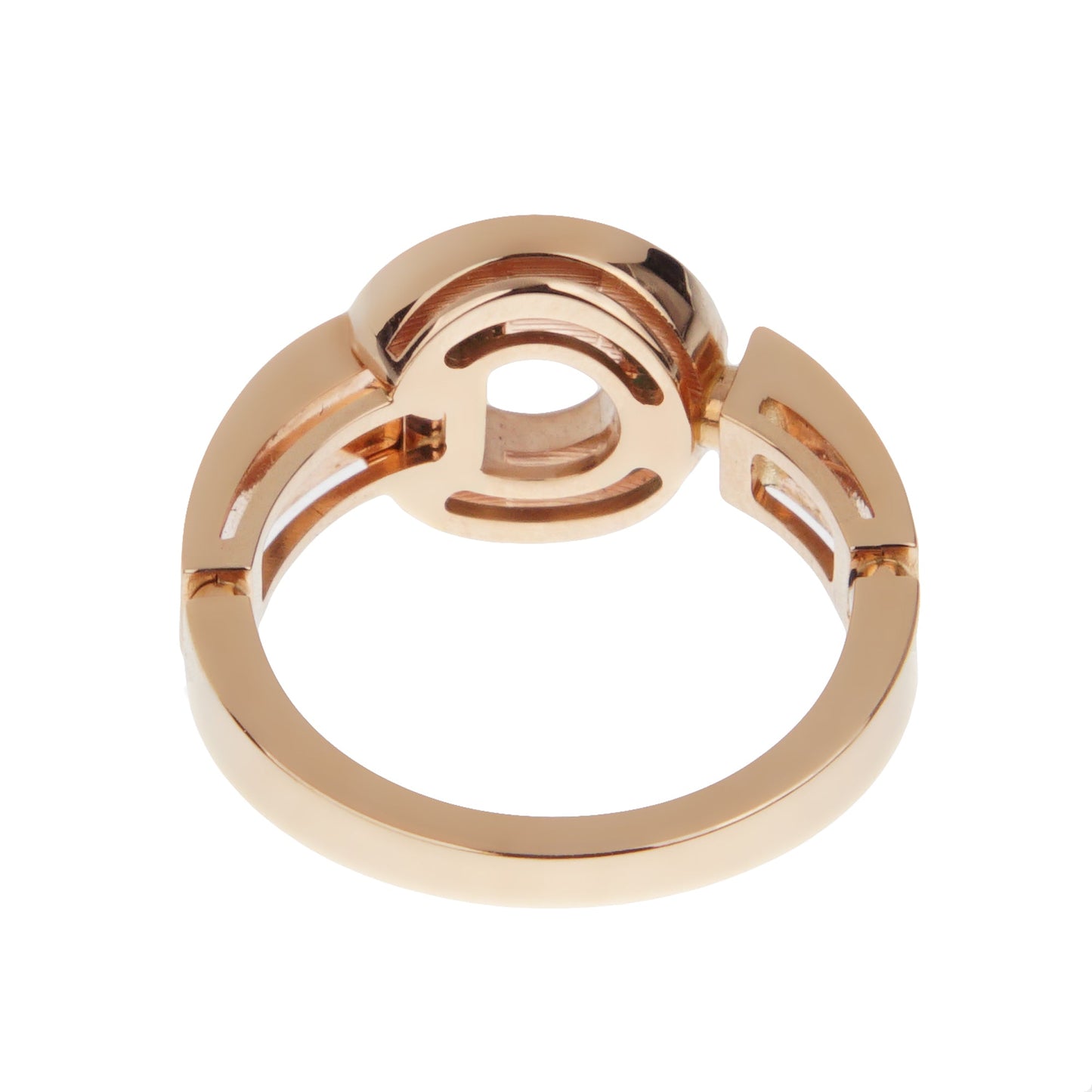 Bvlgari Bvlgari Malachite 18k Rose Gold Diamond Ring