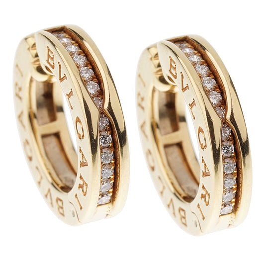 Bvlgari B.Zero1 Vintage Yellow Gold Clip On Earrings