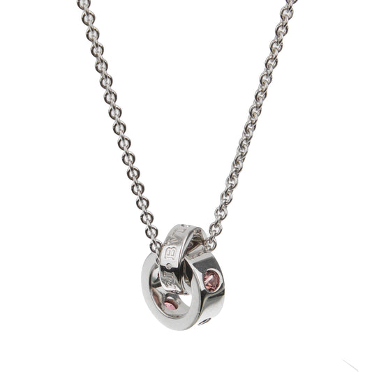 Bvlgari Sorbets Tourmaline & Amethyst White Gold Pendant Necklace