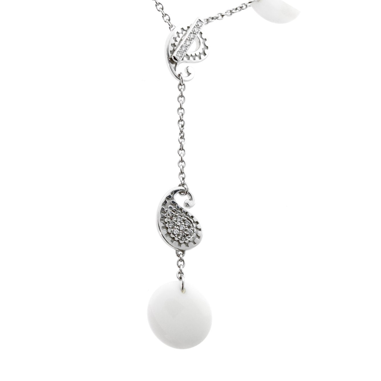 Carrera y Carrera Diamond Aqua White Gold Necklace