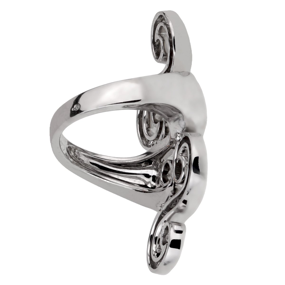 Cartier Arabesque White Gold Diamond Cocktail Ring