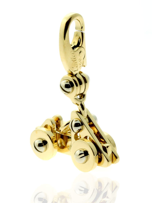 Cartier Car Charm in 18k White & Yellow Gold