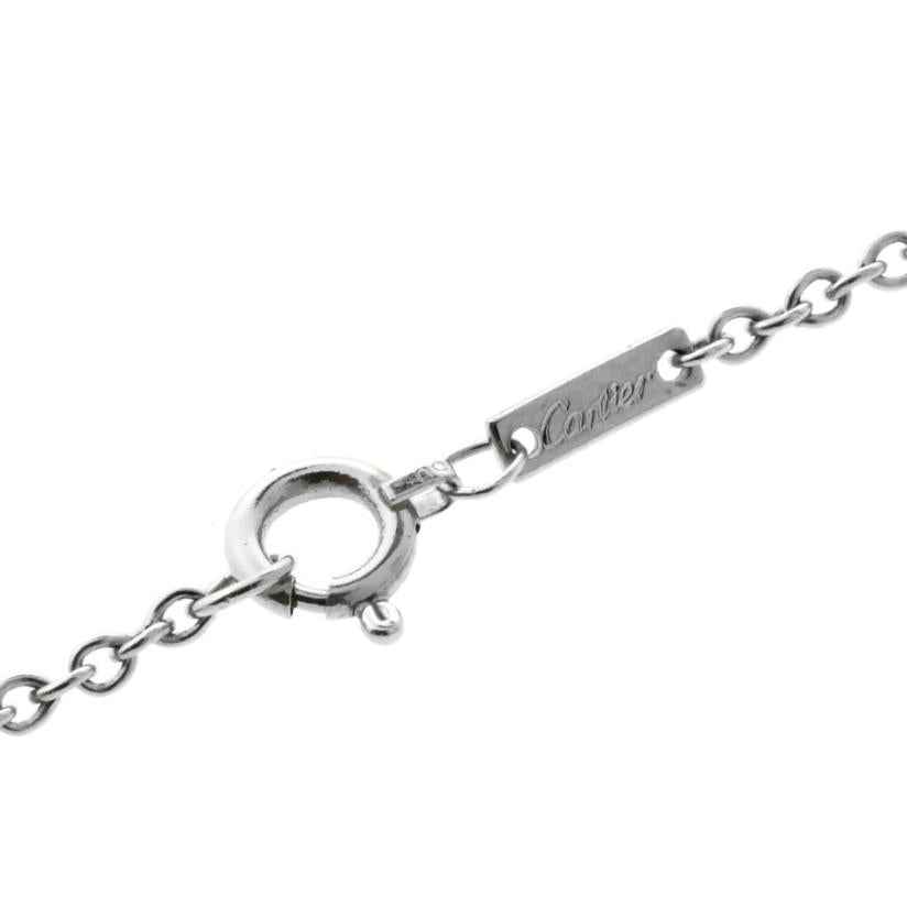 Cartier Diamond Cross Platinum Necklace