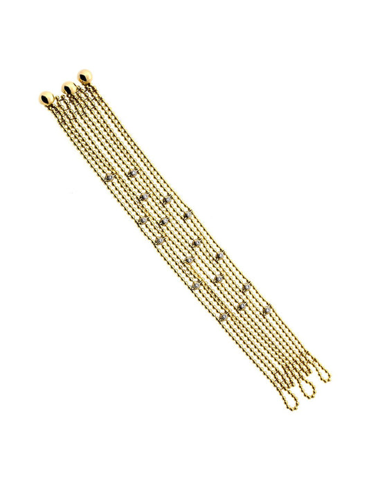 Cartier Draperie de Decollete Diamond Gold Bracelet