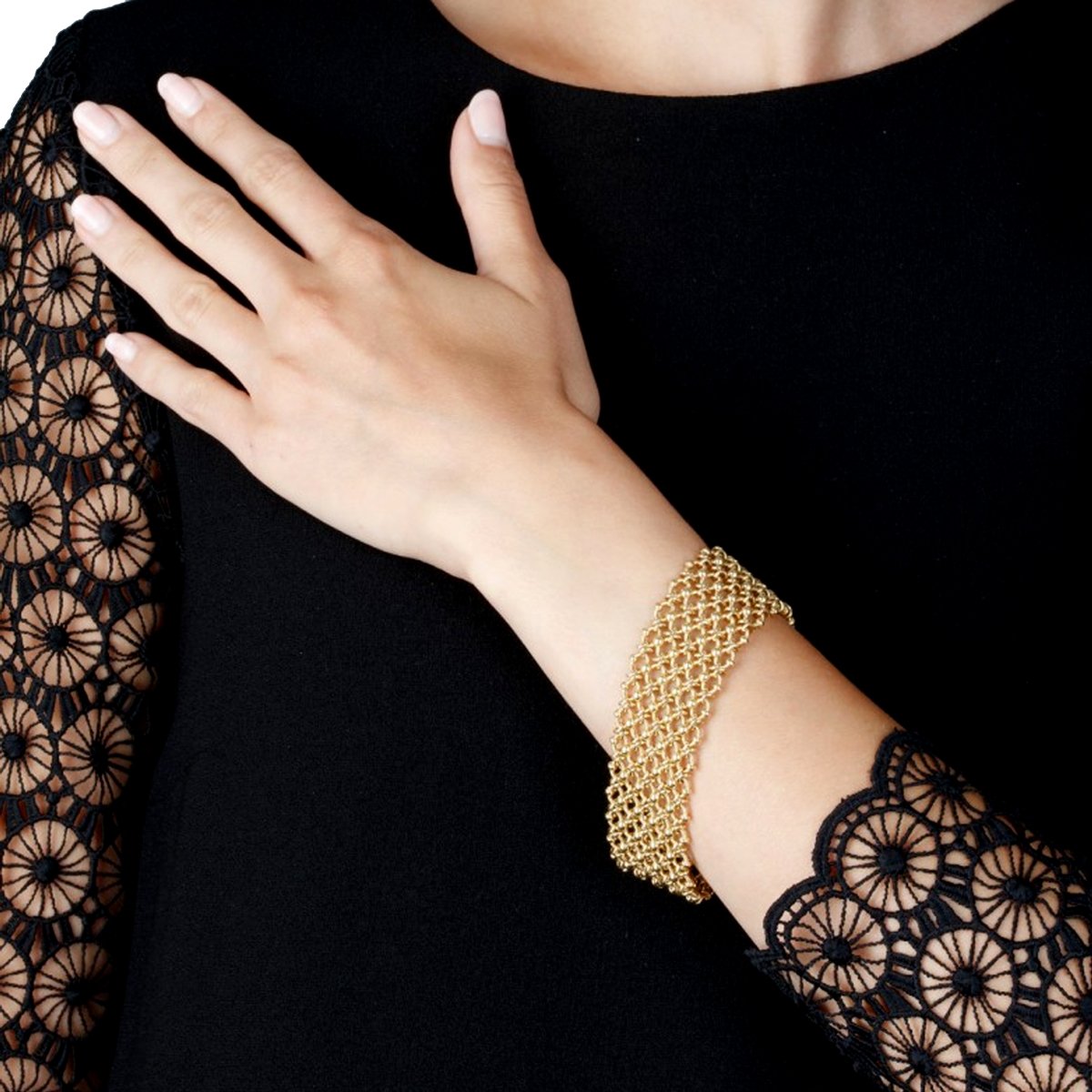 Cartier Geroges Lenfant Paris Vintage Woven Bracelet