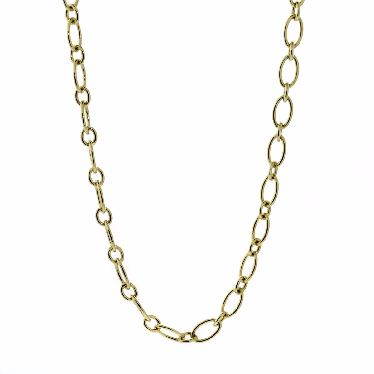 Cartier Gold Link Sautoir Necklace