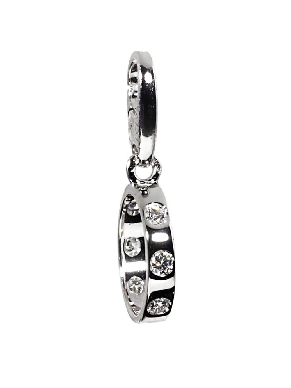 Cartier Love Diamond White Gold Charm Pendant