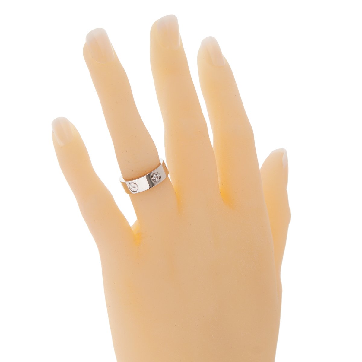 Cartier Love Diamond White Gold Ring