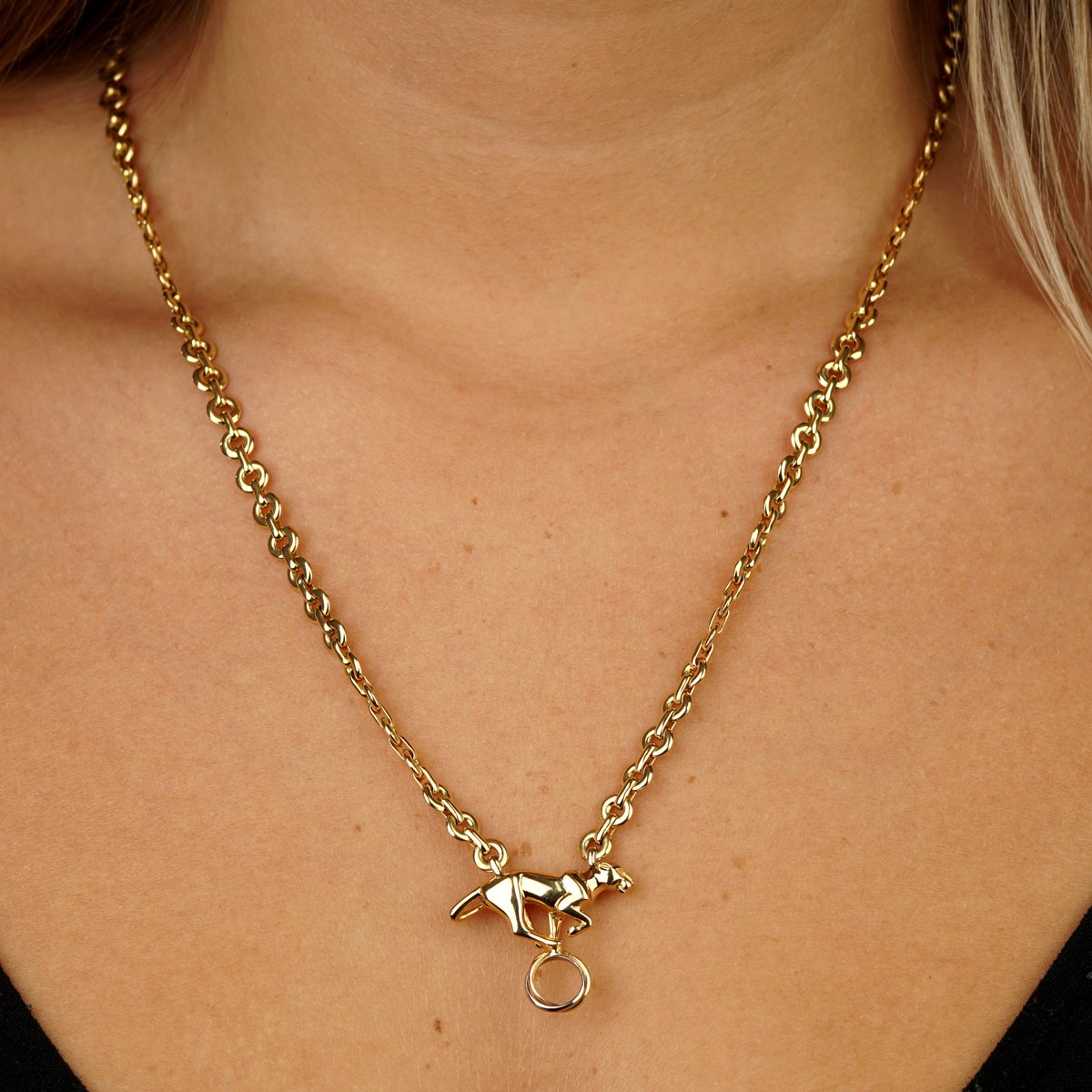Cartier Panthere Trinity Gold Necklace