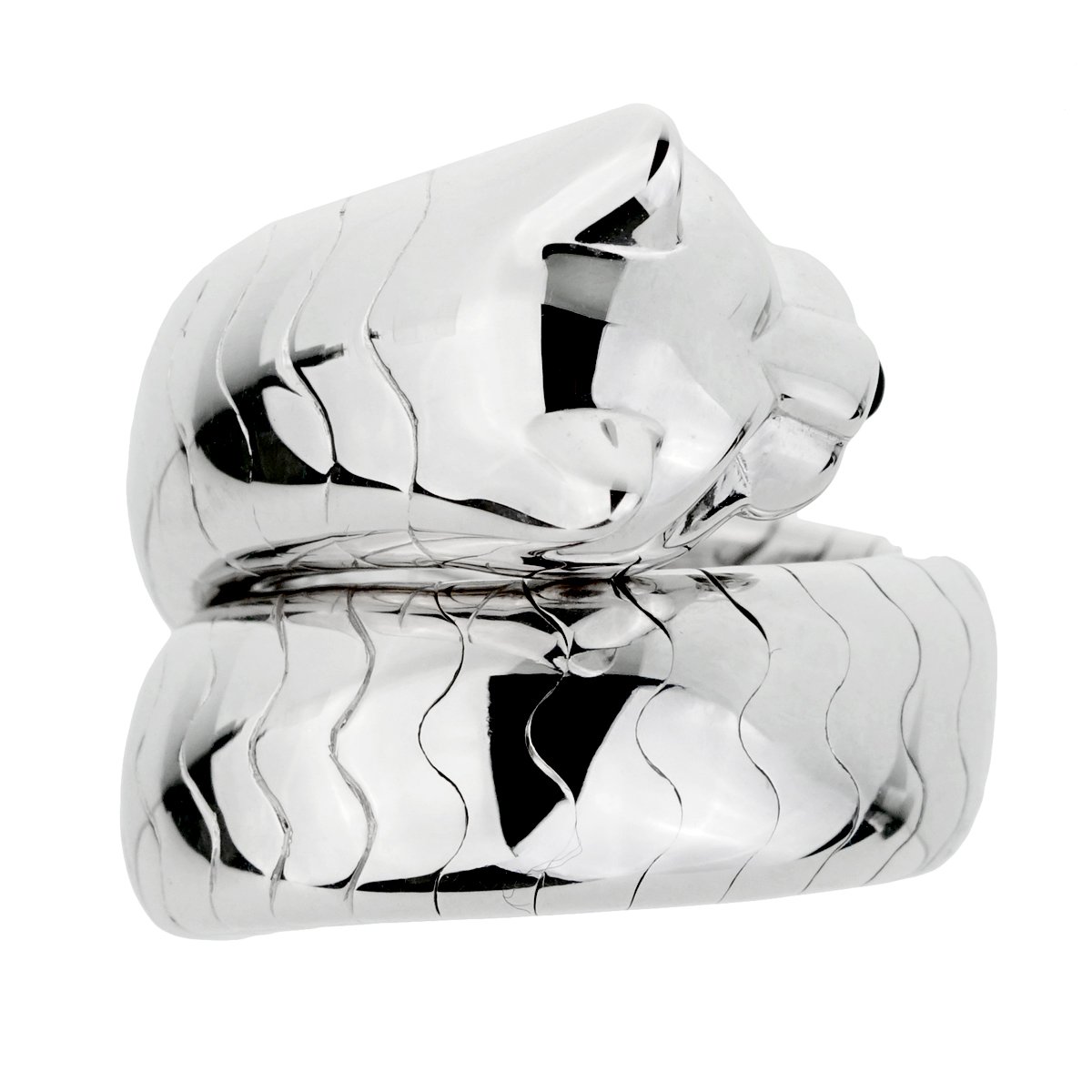 Cartier Panthere White Gold Ladies Ring