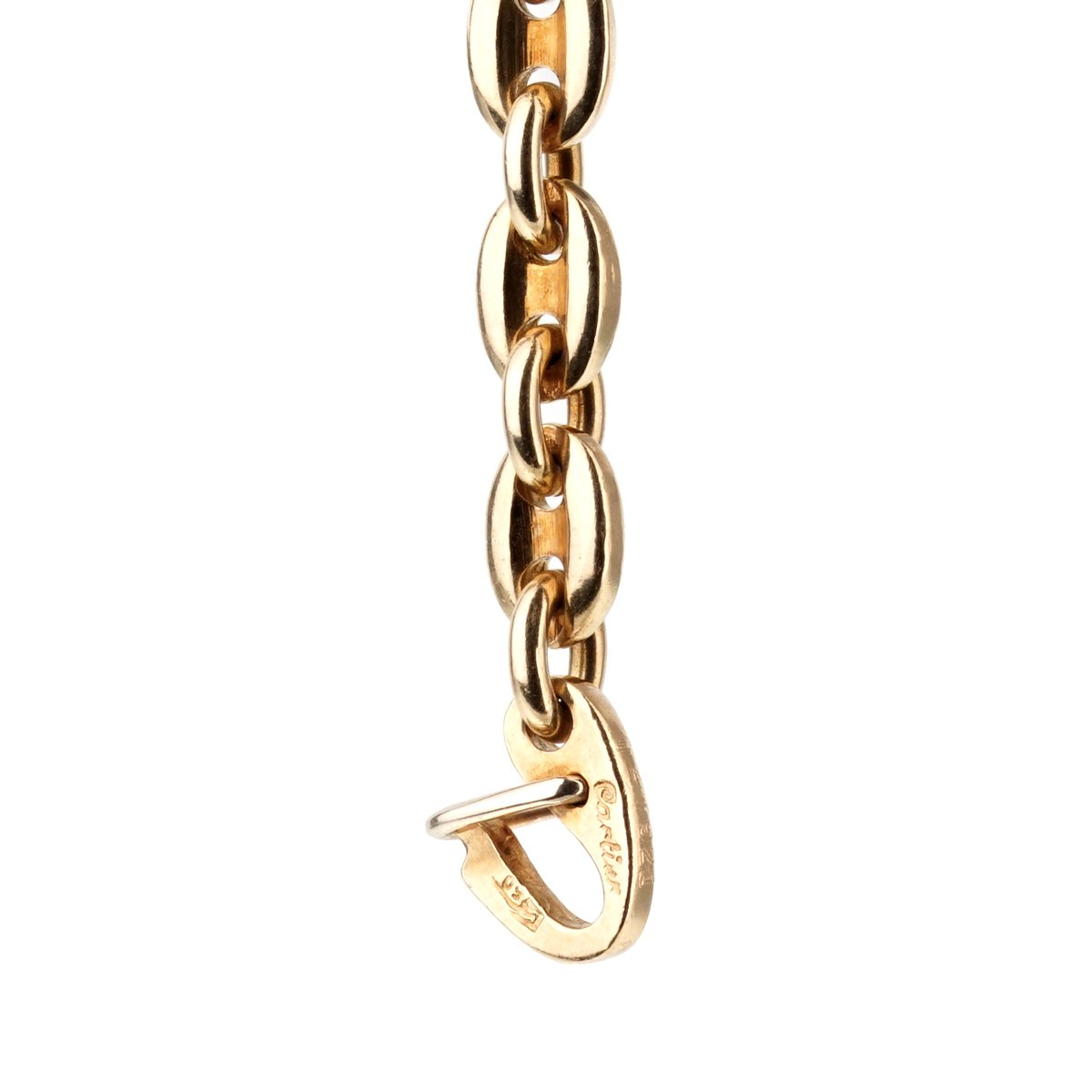 Cartier Sautoir Gold Necklace & Bracelet Set