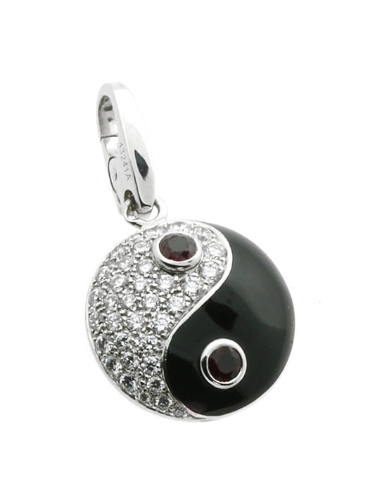 Cartier Yin Yang Diamond Charm Pendant