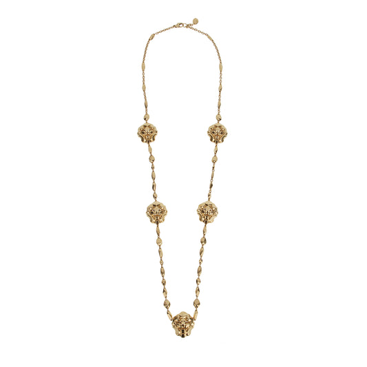 Chanel Sous Le Signe Du Lion 18k Yellow Gold Sautoir Necklace