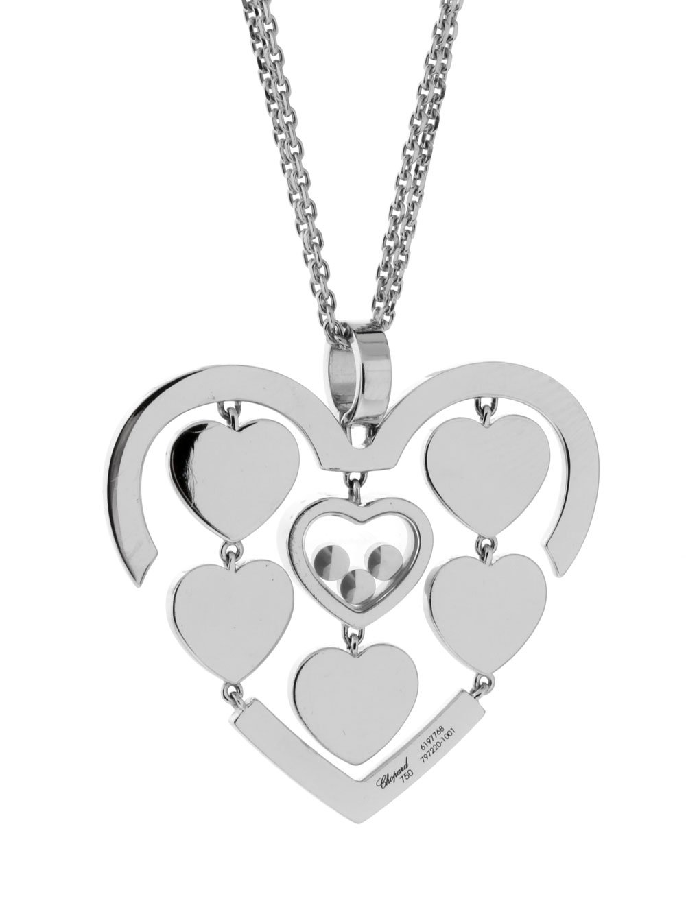 Chopard Amore Diamond Heart Necklace 797220-1001