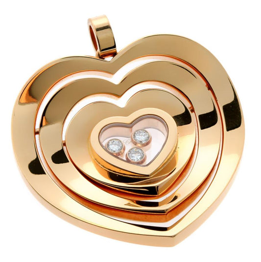 Chopard Happy Diamond Rose Gold Necklace 79721-5004