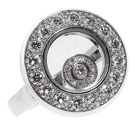 Chopard Happy Diamond White Gold Ring  82-7341