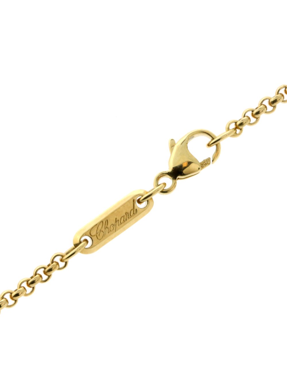 Chopard Happy Diamond Yellow Gold Diamond Necklace 792936-0001