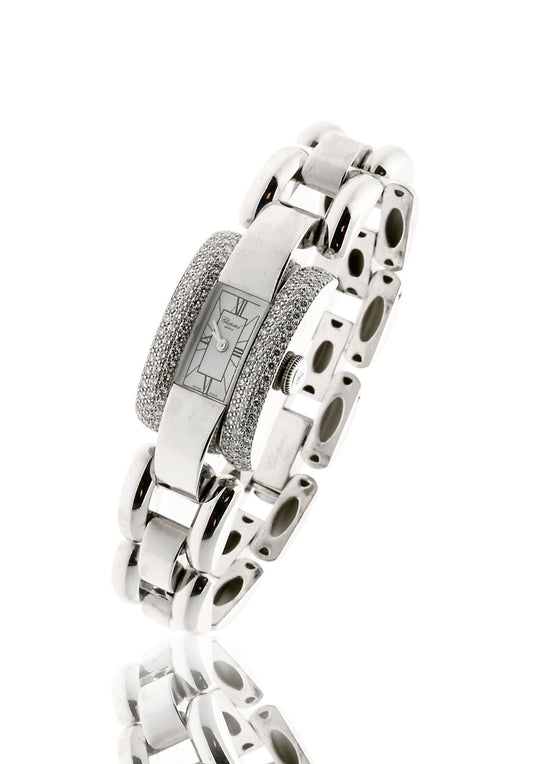 Chopard La Strada Diamond Watch in 18k White Gold 41/6547