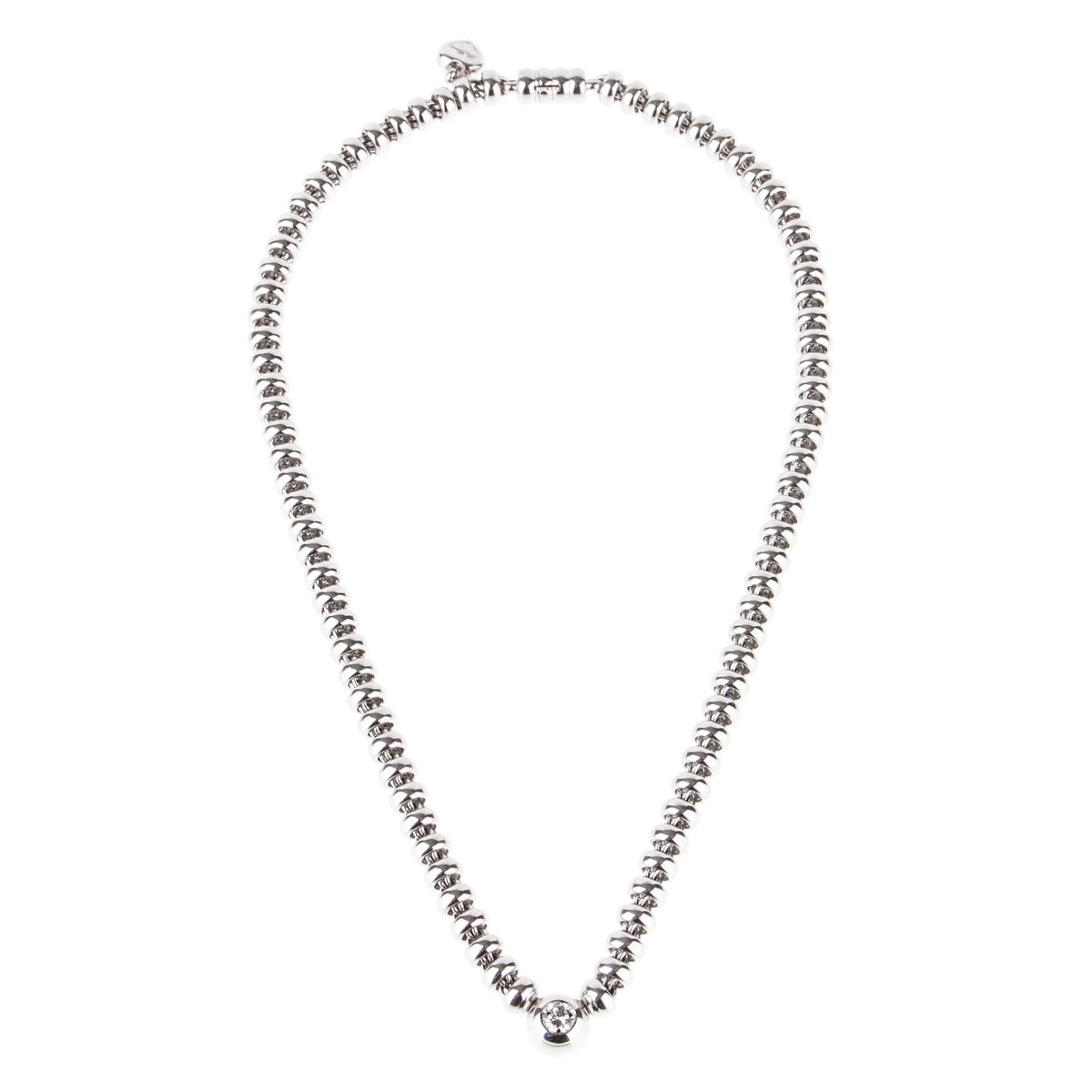 Chopard Les Chaines Diamond Solitaire White Gold Necklace