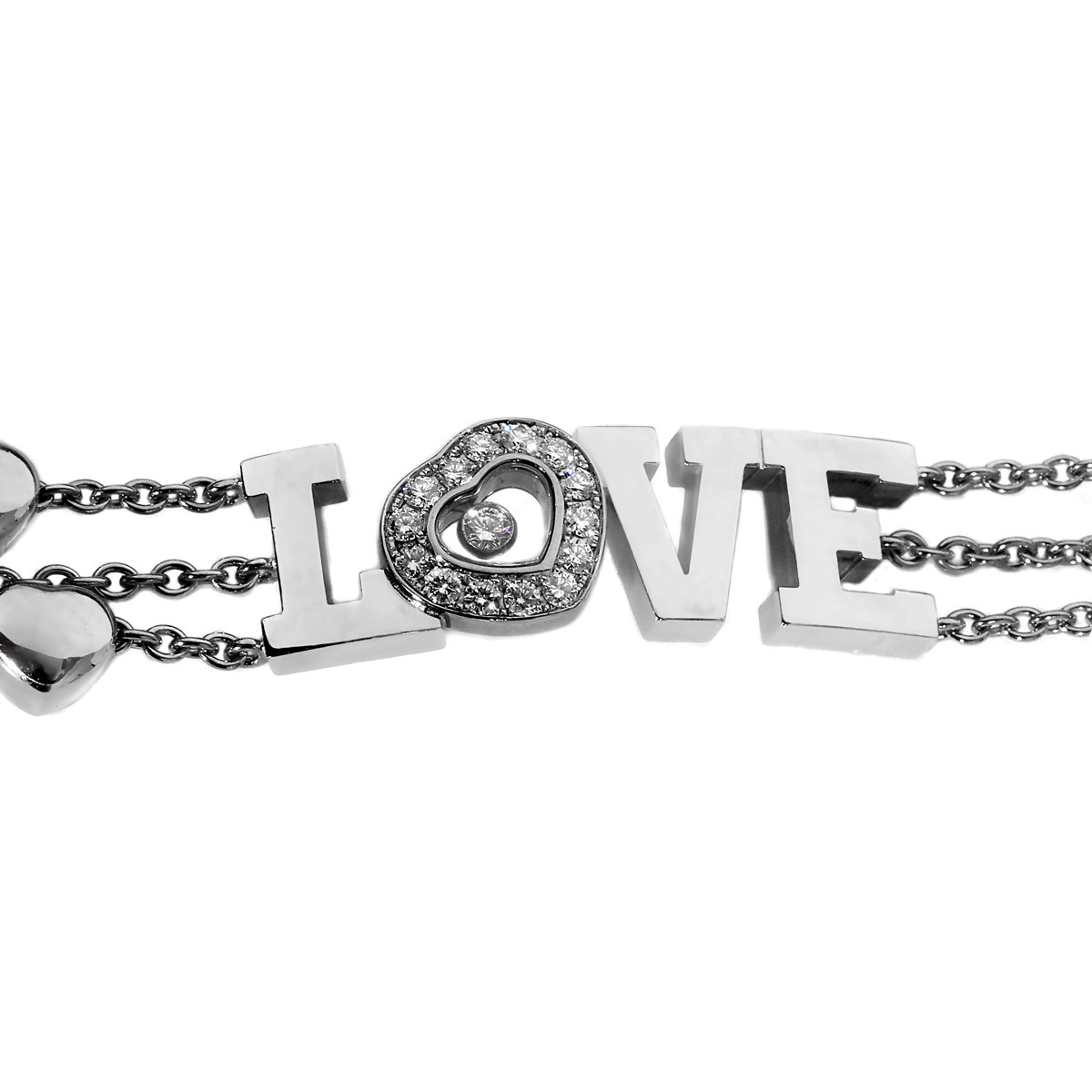 Chopard Love Happy Diamond White Gold Bracelet