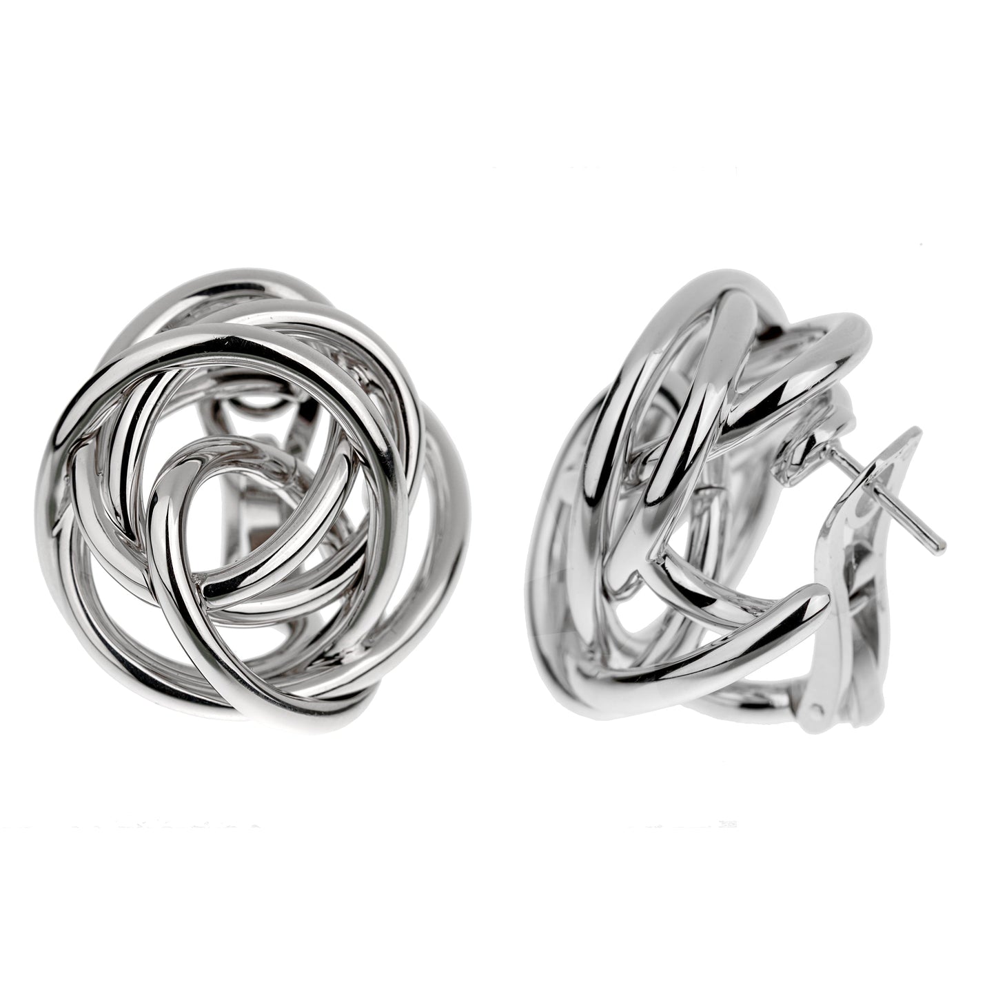 De Grisogono Matassa 18k White Gold Earrings