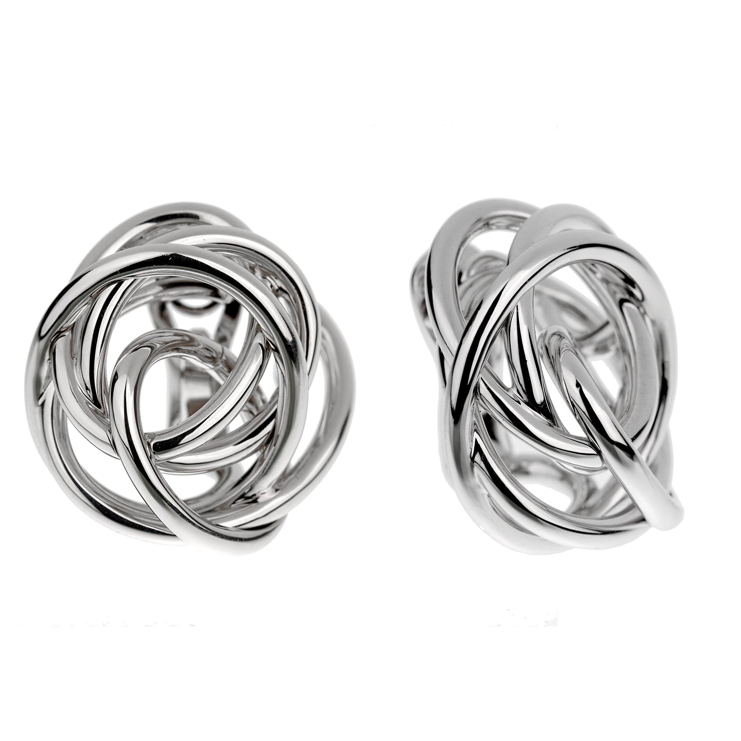 De Grisogono Matassa 18k White Gold Earrings