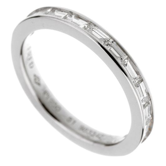 Fred of Paris Baguette Diamond Platinum Ring