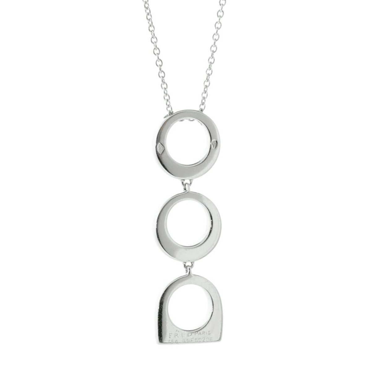 Fred of Paris Diamond Gold Necklace