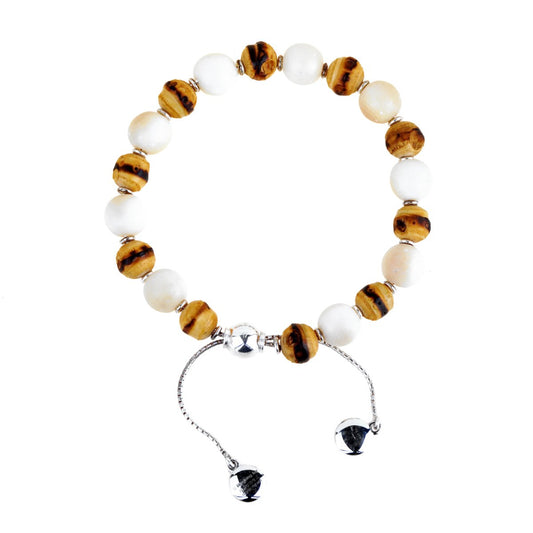 Gucci Bamboo Bead Silver Bracelet