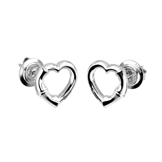 Gucci Bamboo Heart Stud Earrings