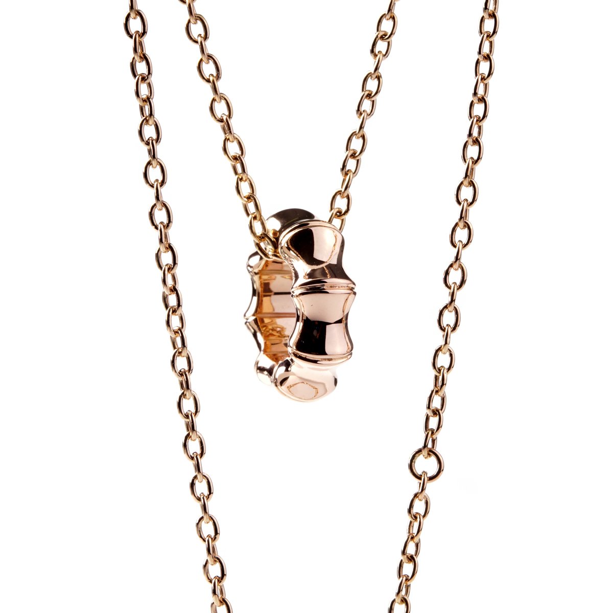 Gucci Bamboo Rose Gold Necklace