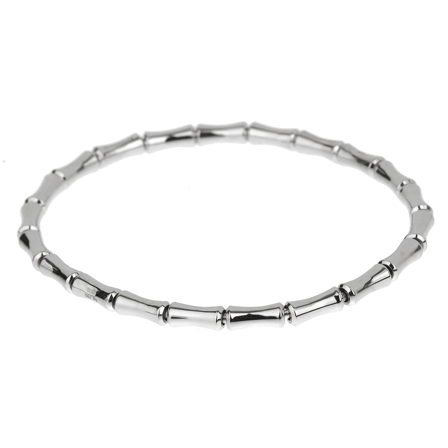 Gucci Bamboo White Gold Bracelet