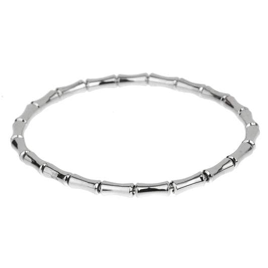 Gucci Bamboo White Gold Bracelet