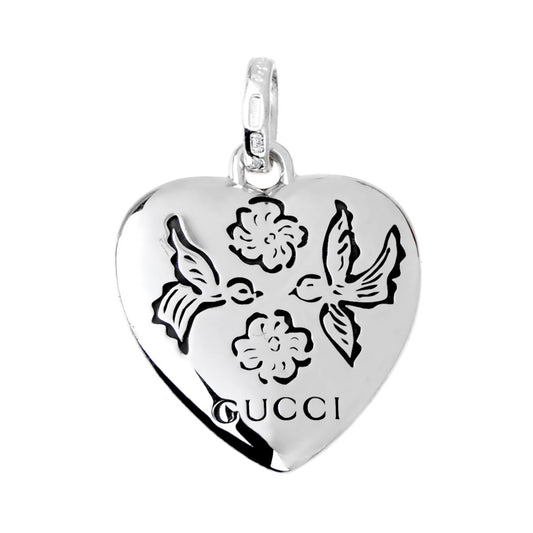 Gucci Blind for Love Silver Pendant