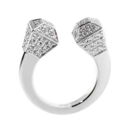 Gucci Chiodo Diamond White Gold Ring