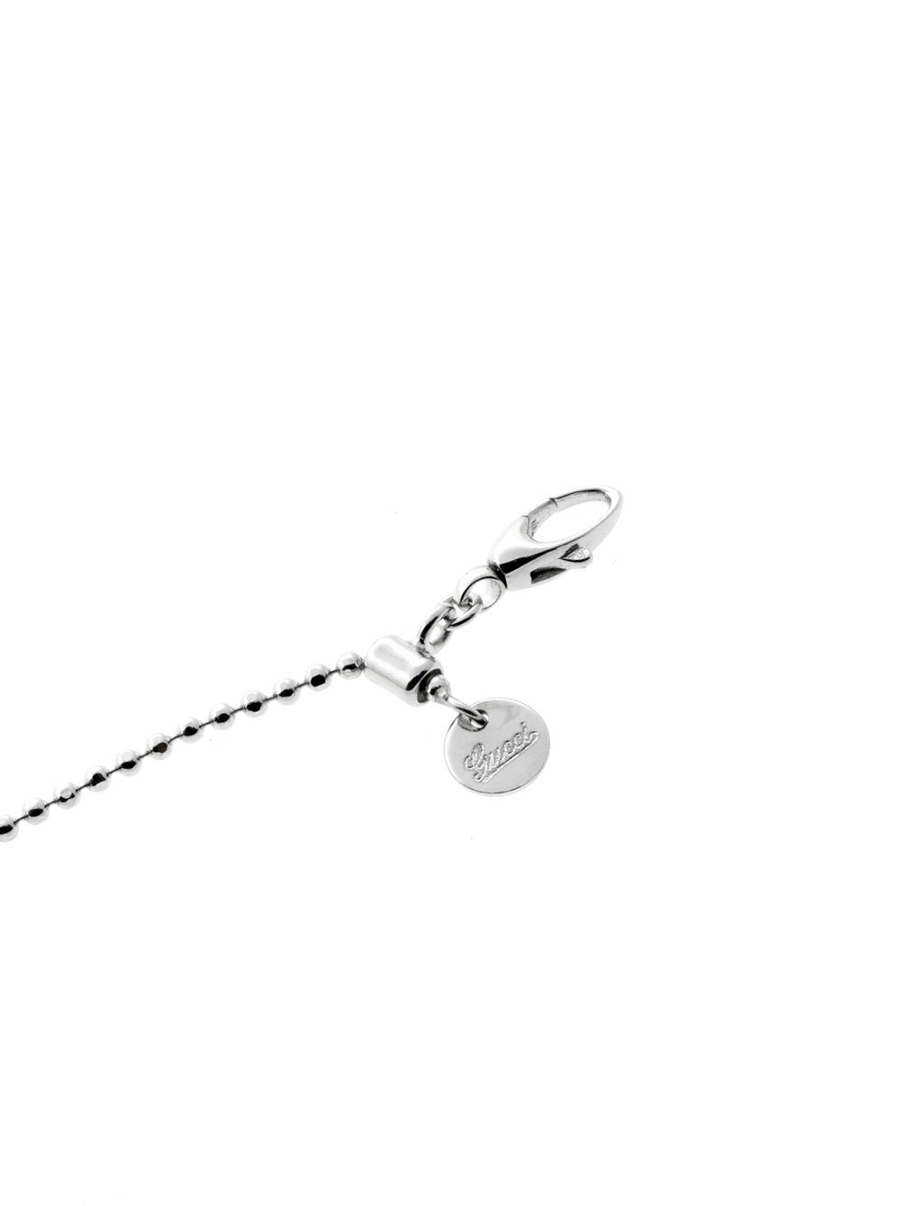 Gucci Diamond Horsebit White Gold Bracelet