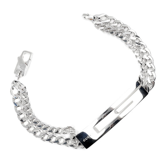 Gucci G Id Sterling Silver Bracelet