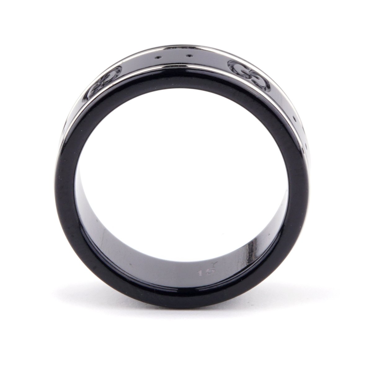 Gucci Icon Corundum White Gold Ring