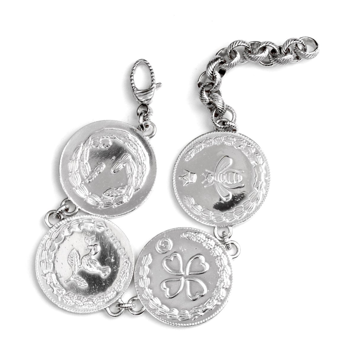 Gucci Lucky Charm Silver Bracelet