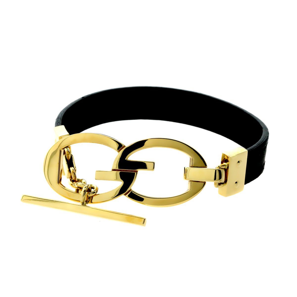 Gucci Yellow Gold Toggle Bracelet