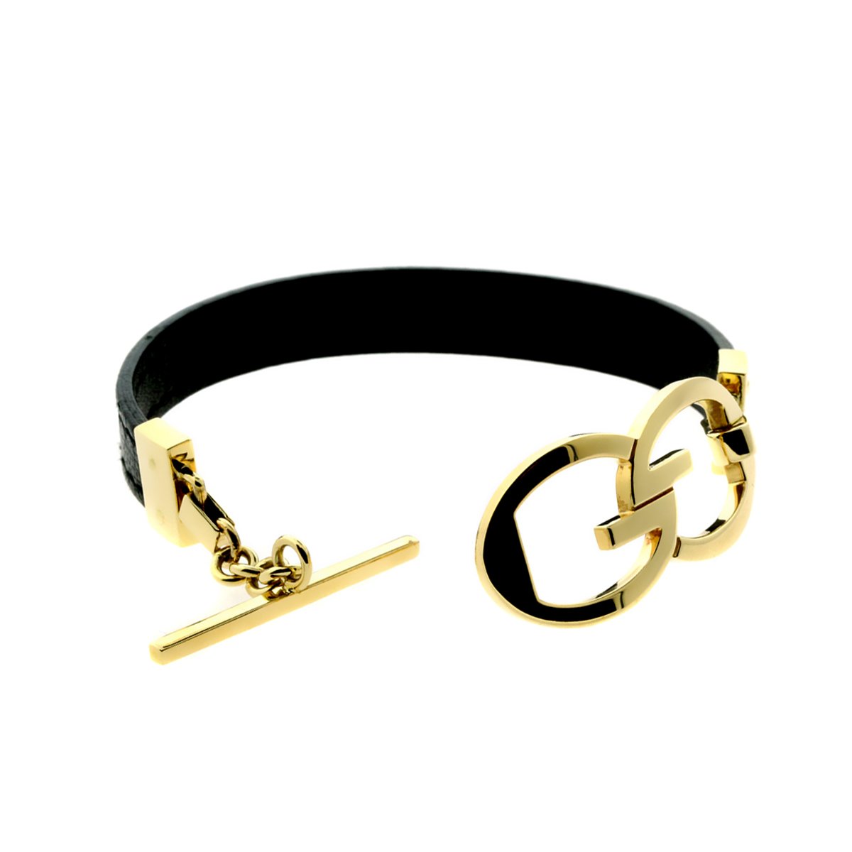 Gucci Yellow Gold Toggle Bracelet