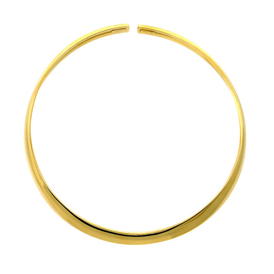Hermes Choker Yellow Gold Necklace