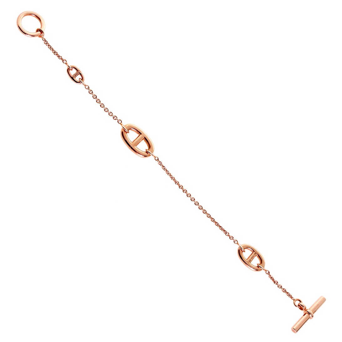 Hermes Farandole Rose Gold Bracelet